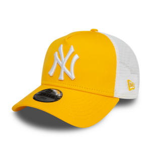 Casquette Trucker Jaune et Blanche NY Neyan