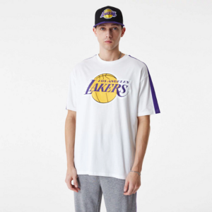 T-shirt NBA Lakers Blanc et Violet