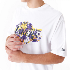 T-shirt NBA Lakers Blanc