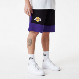 Short NBA Lakers Noir et Violet