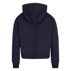 Sweat shirt Hoodie Jordan Fille Noir et logo blanc