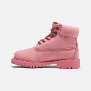 Timberland  Bottes en Cuir Rose